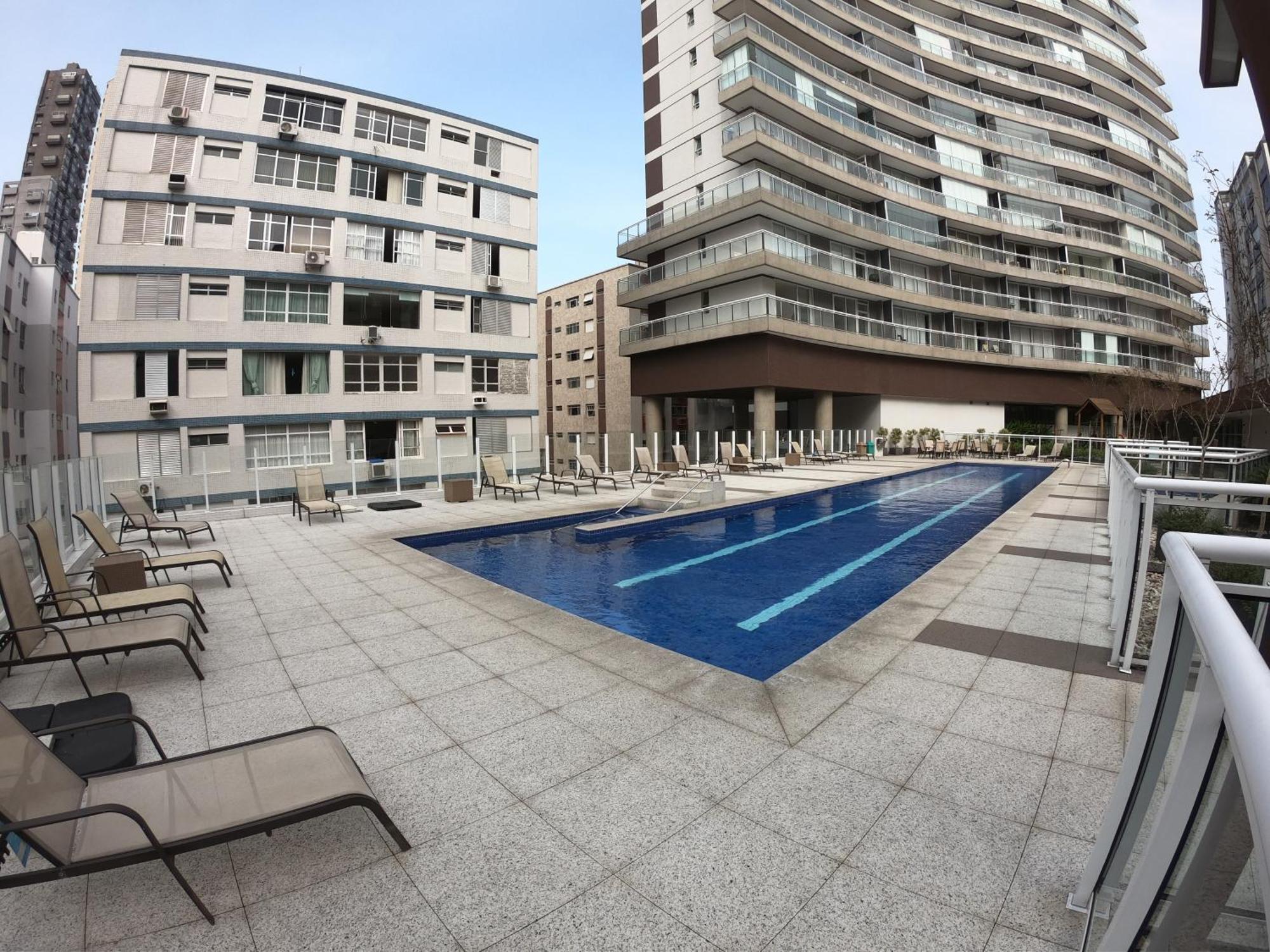 Book Santos - Unlimited 2012 - Sofisticacao Vista Mar Apartment Luaran gambar